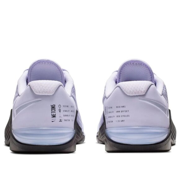 Nike Women's Metcon 9 Training Shoe Lavender Mist /Black Size 9 - Picture 5 of 8